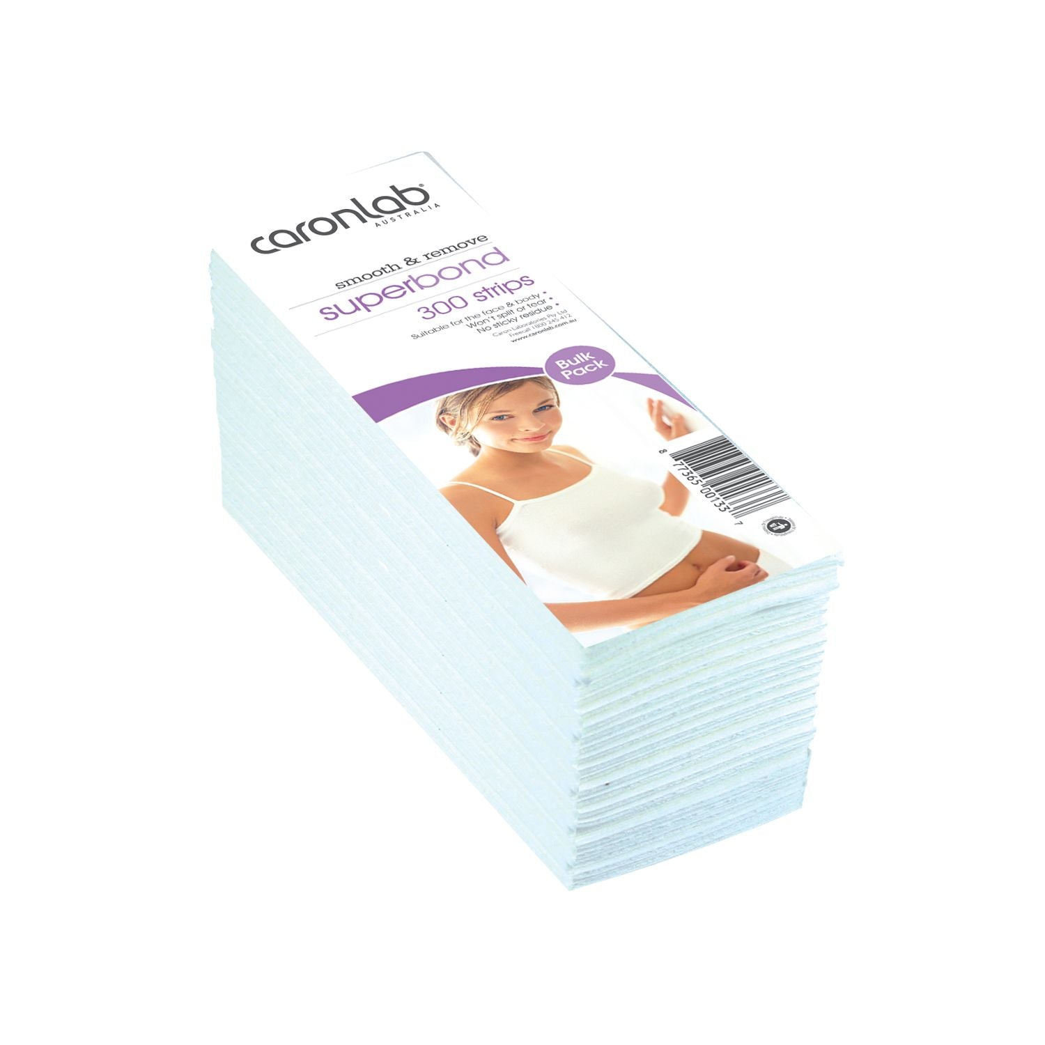 Caronlab Superbond Strips 75 x 230mm Off White 300pk