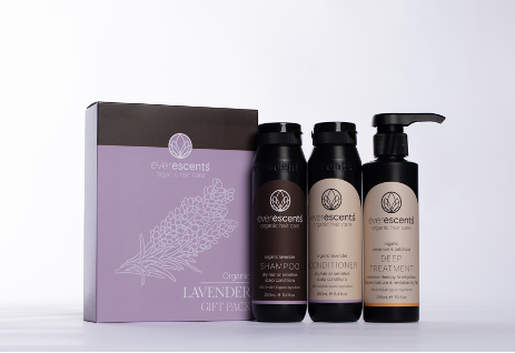 EverEscents Organic Lavender Christmas Trio Gift Pack