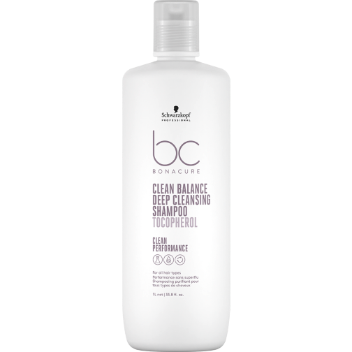 Schwarzkopf BC BONACURE CLEAN PERFORMANCE CLEAN BALANCE DEEP CLEANSING SHAMPOO 1000mL