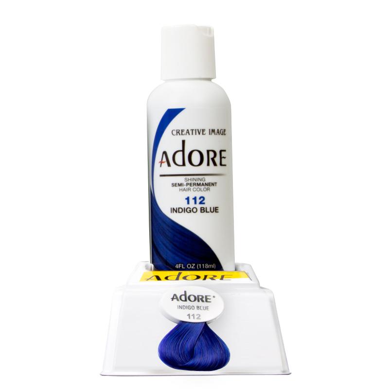 Adore Semi Permanent Hair Color - Indigo Blue - 112