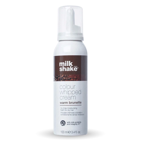 Milkshake color whipped cream WARM BROWN 100ML