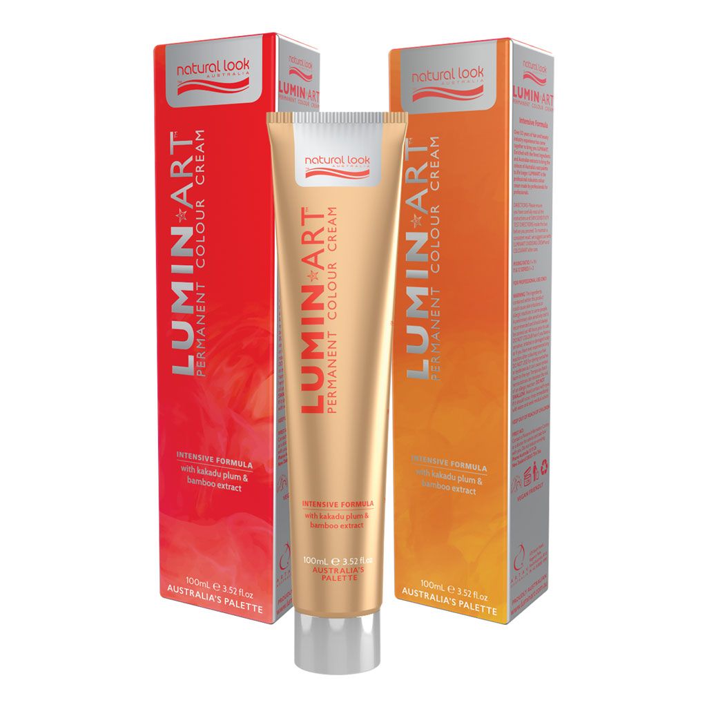 LuminArt 9.10 Very Light Ash Natural Blonde Permanent Colour Cream 100g