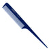 Dateline Professional Blue Celcon Tail Comb 8" 501 - Plastic Pin