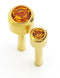 Caflon November Gold Reg Birthstone Carded