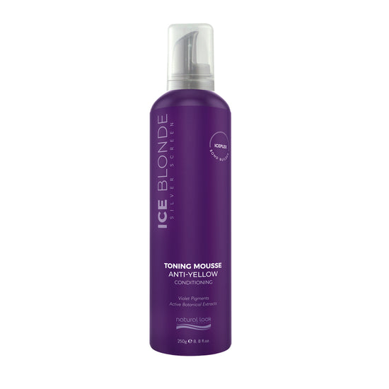 Natural Look Silver Screen Ice Blonde Conditioning Mousse 250g