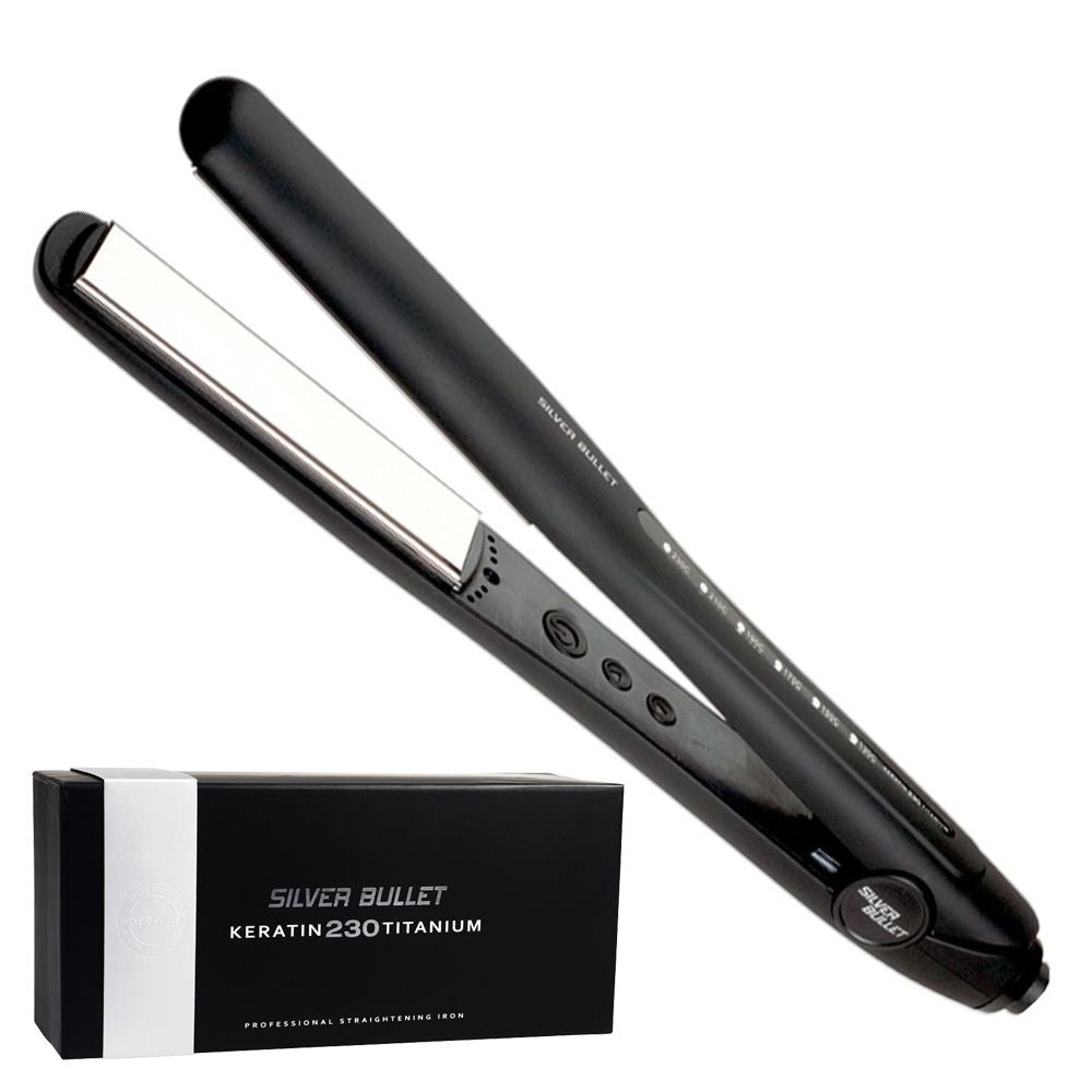 Silver Bullet Keratin 230 Titanium Straightener - 25mm