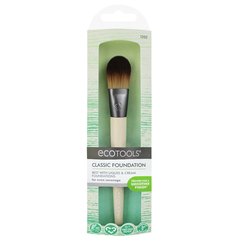 ecoTOOLS #1202 Classic Foundation Brush