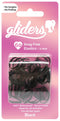 Freestyle Gliders Snag Free Hair Elastics 60pc 2mm Black