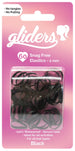 Freestyle Gliders Snag Free Hair Elastics 60pc 2mm Black