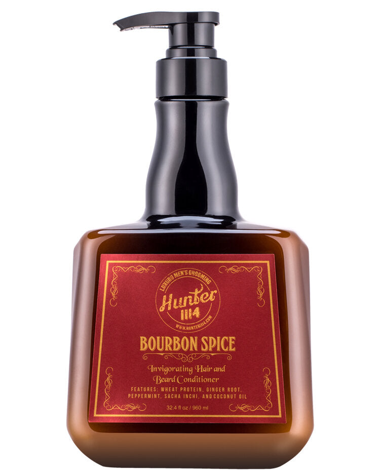 HUNTER 1114 BURBON SPICE HAIR  BEARD CONDITIONER 960ML