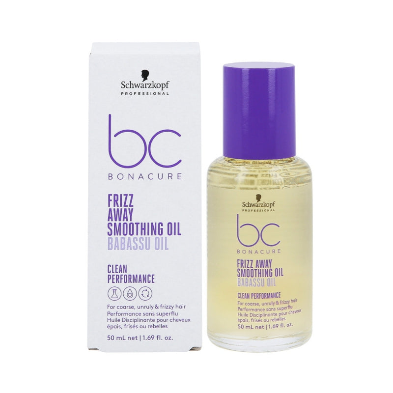 Schwarzkopf BC BONACURE CLEAN PERFORMANCE FRIZZ AWAY SMOOTHING OIL 50ml