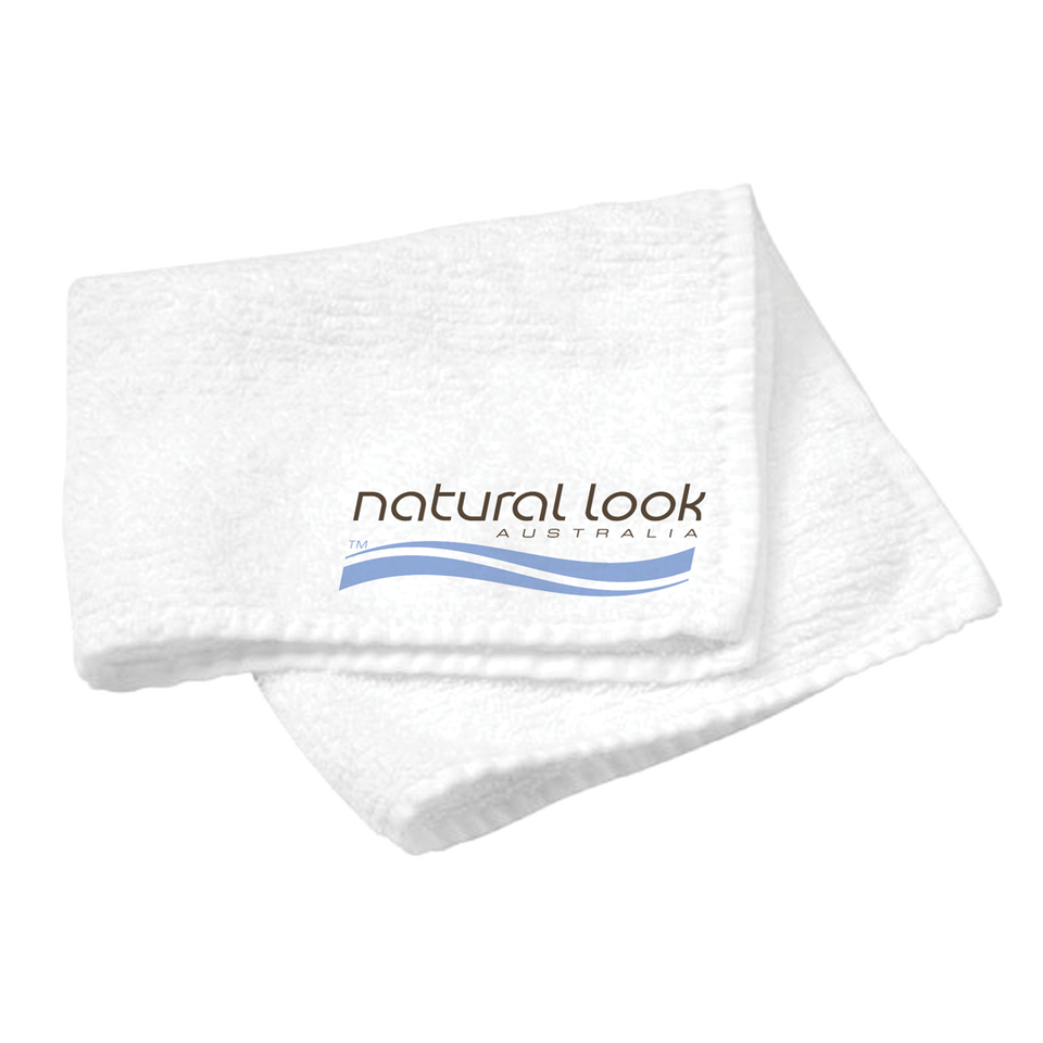 Natural Look Beauty Towel - White