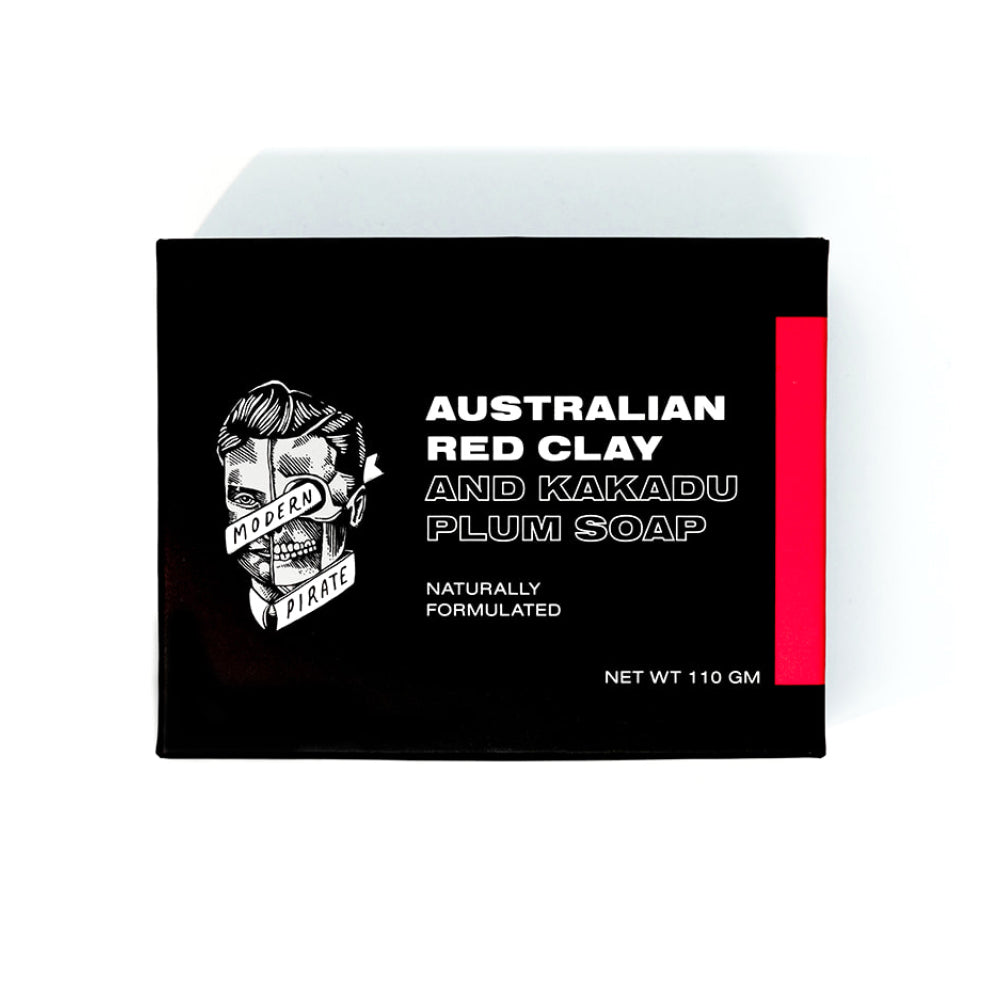 Modern Pirate Australian Red Clay Soap 110gm [DEL]