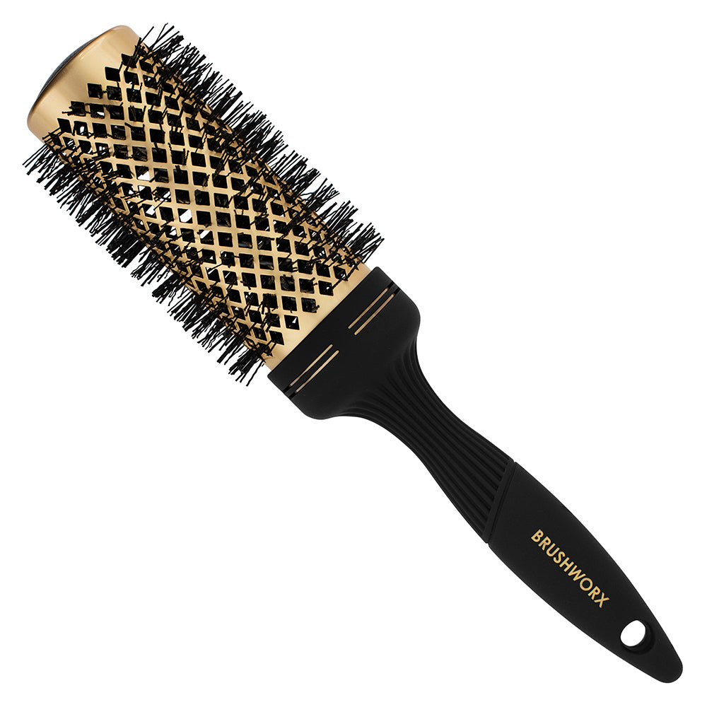 Brushworx Gold Ceramic Hot Tube Brush - 60mm Large