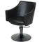 Layla Styling Chair BLACK Disc Hydraulic Black Upholstery