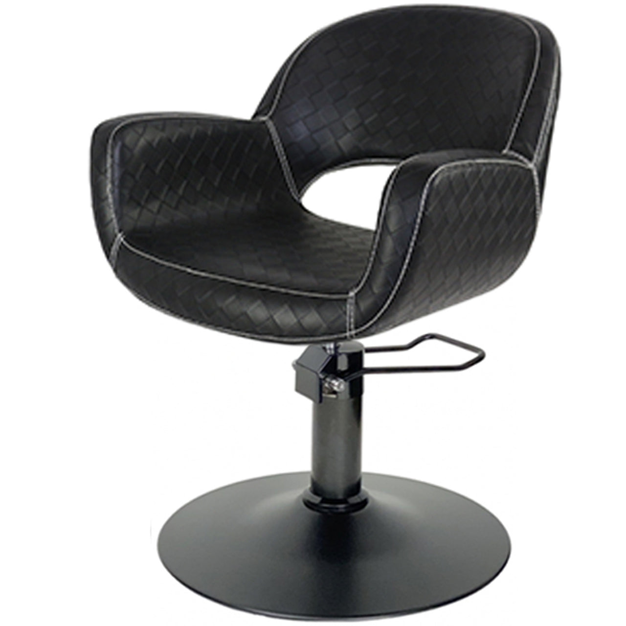 Eva - BLACK Disc Hydraulic Black Upholstery