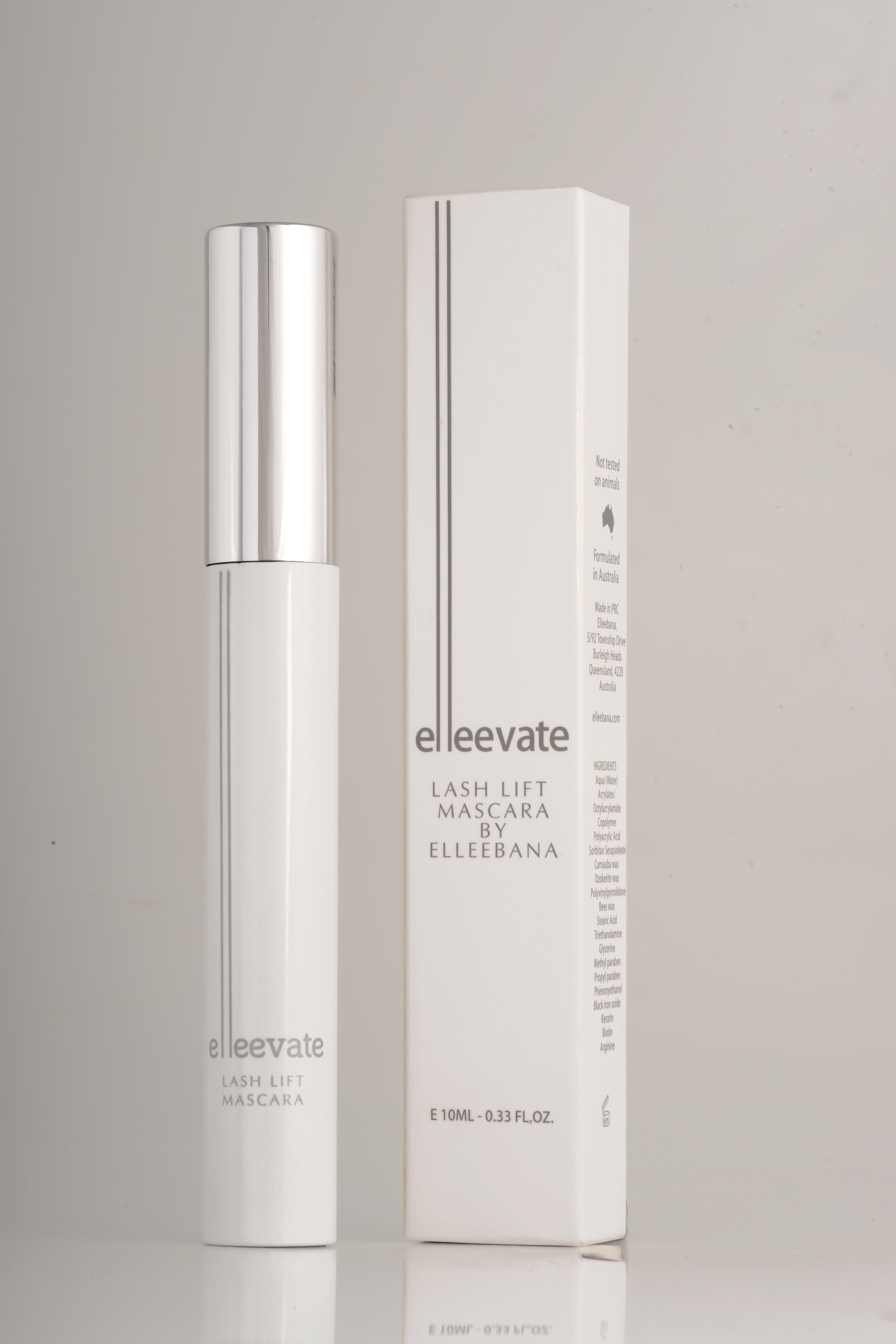 Elleevate Keratin Black Mascara 10ml