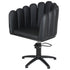 Penelope BLACK Cutting Chair - BLACK 5 Star Hydraulic