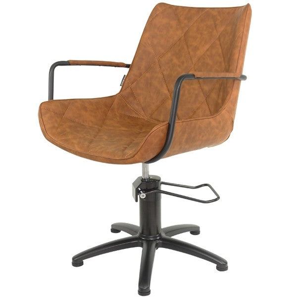 Taylor TAN Cutting Chair - BLACK 5 Star Hydraulic