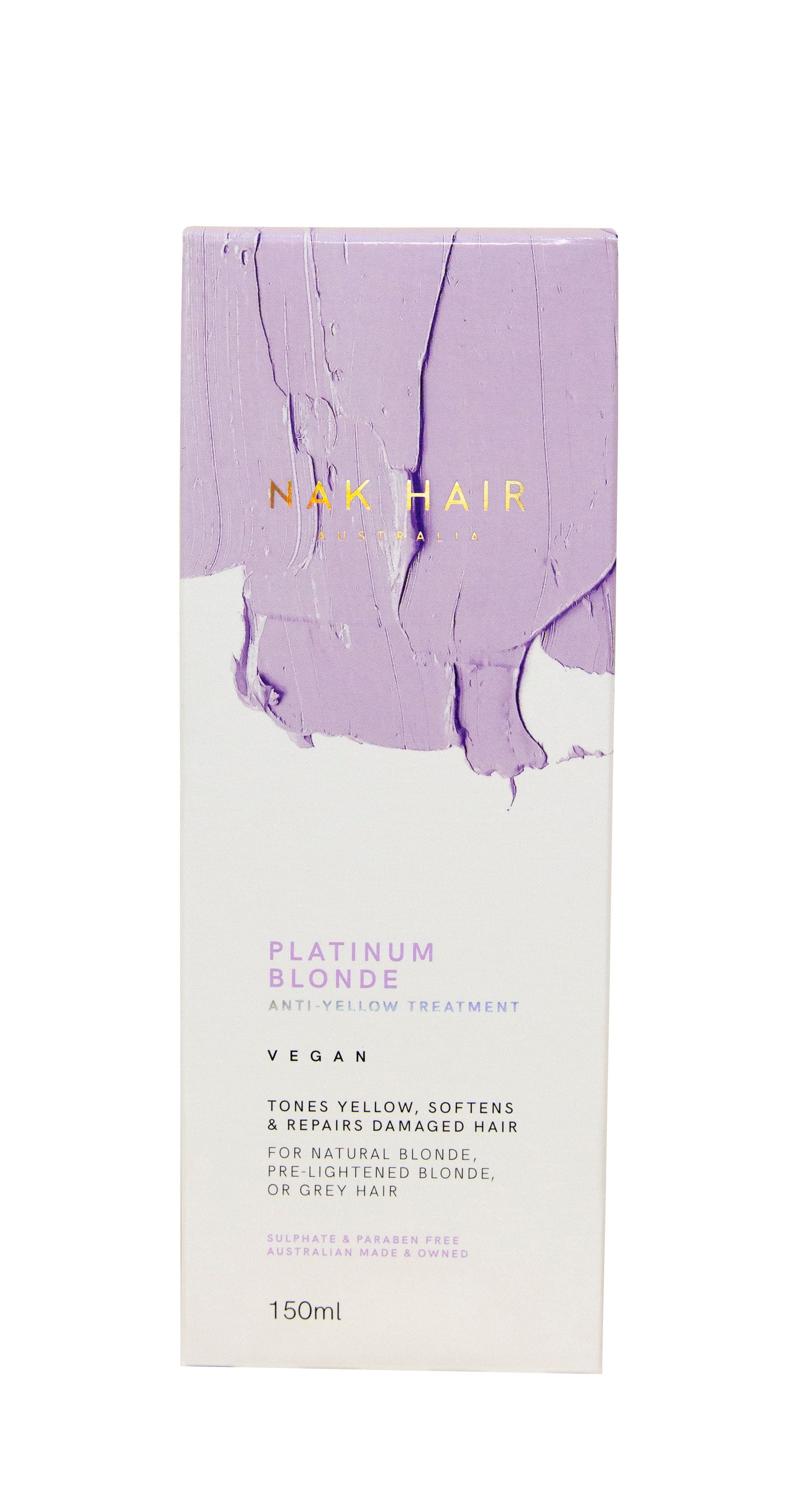 NAK Platinum Blonde Anti-Yellow Treatment 150ml