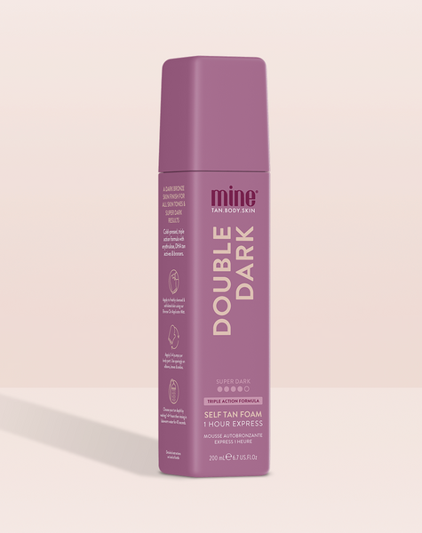 MineTan Double Dark Self Tan Foam 6.7 fl oz / 200mL