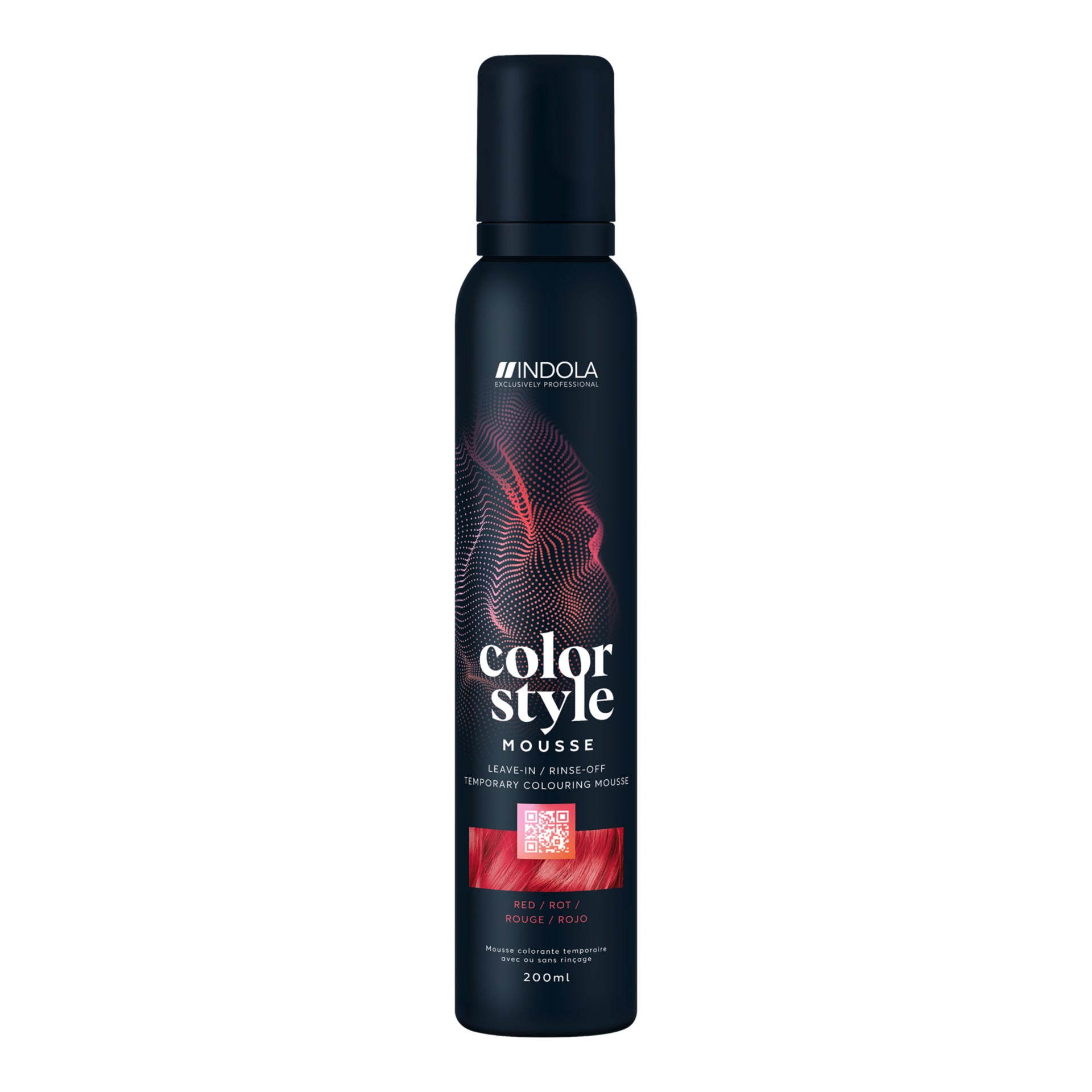 Indola Colour Style Mousse RED 200mL