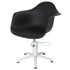 Erica Styling Chair Black - WHITE 5 Star Hydraulic