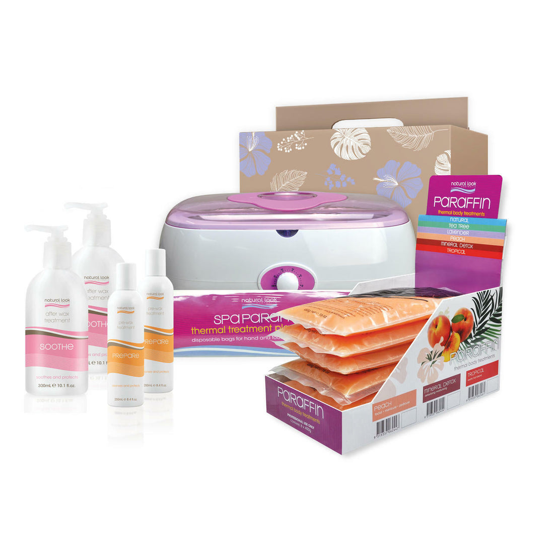 Natural Look Paraffin Large Professional Kit