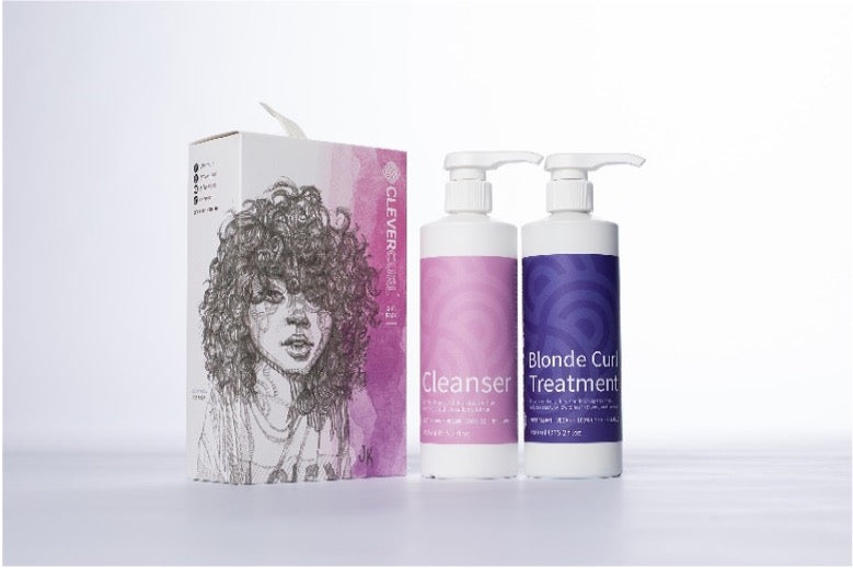 Clever Curl Christmas Wash Blonde Duo - Pack 3 [DEL]