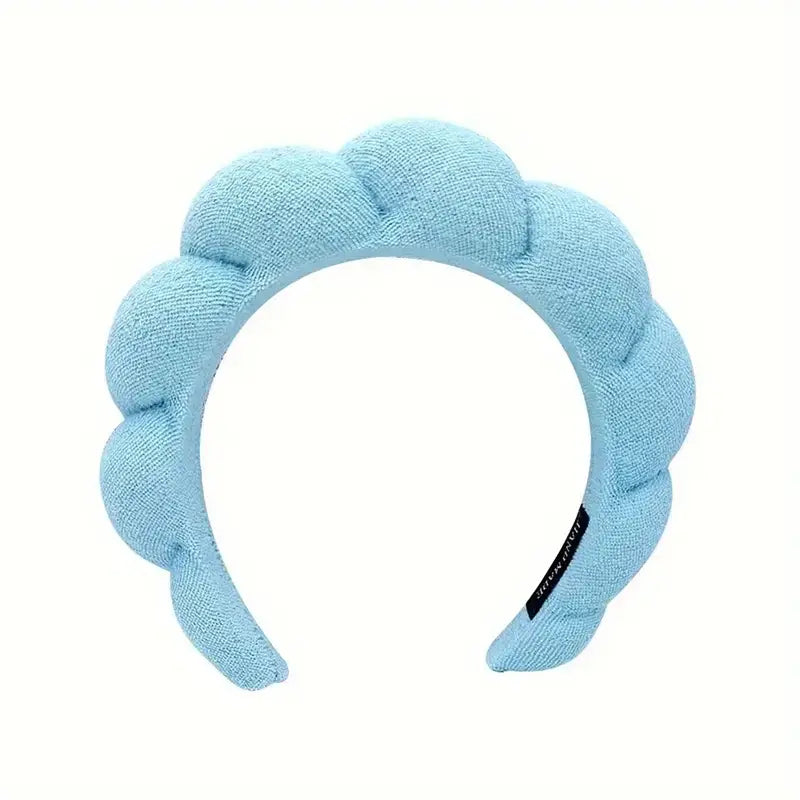 Towel Headband - Blue