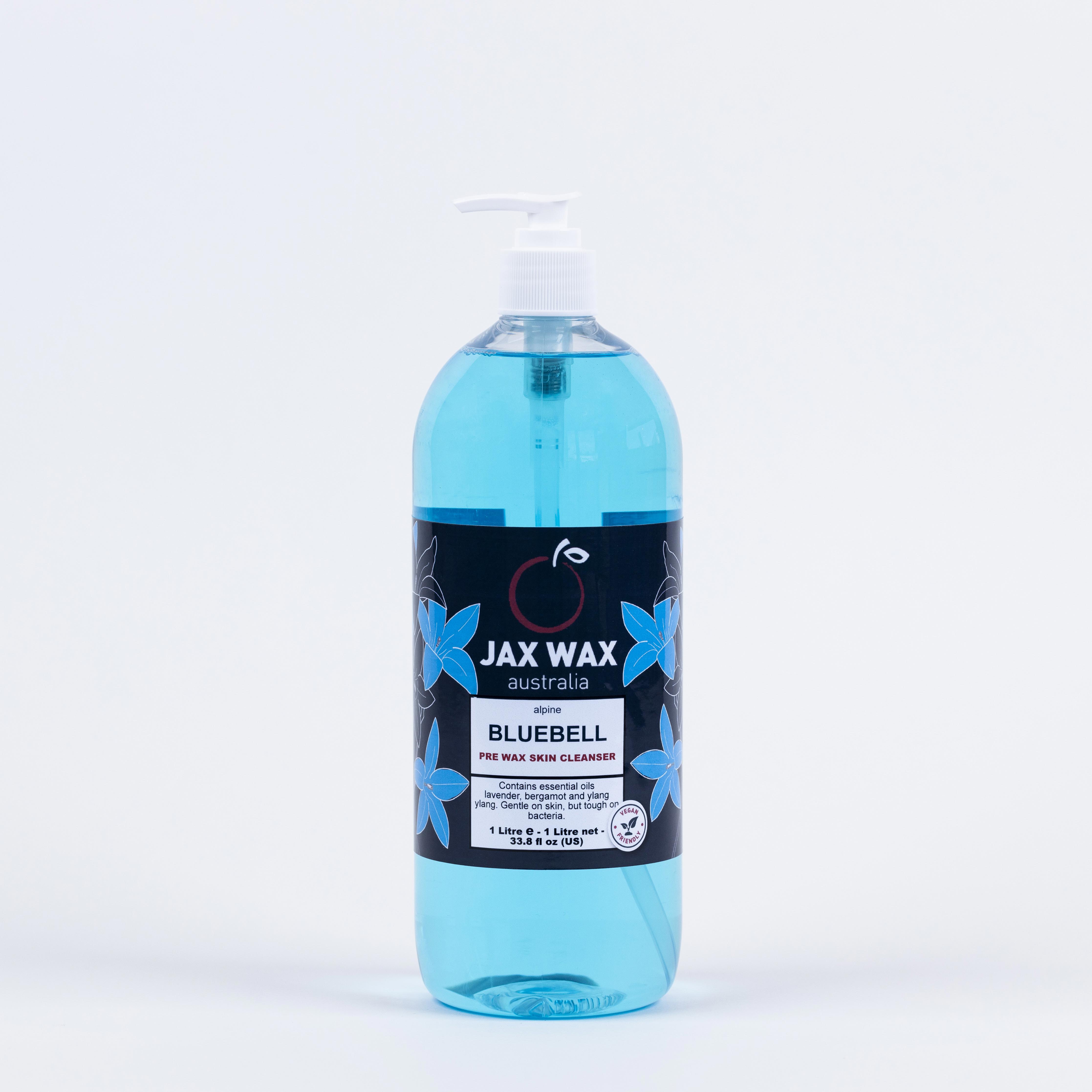 Jax Wax Alpine Bluebell Pre Wax Cleanser Refill 1L