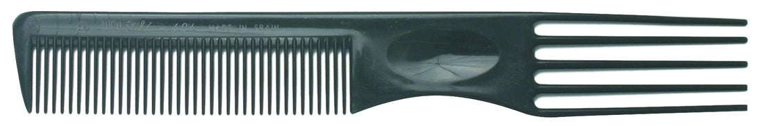 EuroStil #404N Styling Comb with Plastic Lifters - 190mm