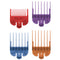 Wahl Colour Coded Attatchment Combs #1, 2, 3 & 4 Plastic Tab