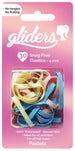 Freestyle Gliders Snag Free Hair Elastics 30pc 4mm Pastels [OOS]