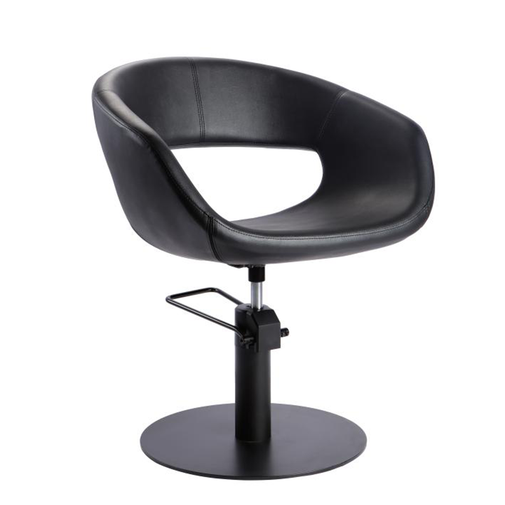 KSHE Mia Styling Chair BLACK - Round/Square Base