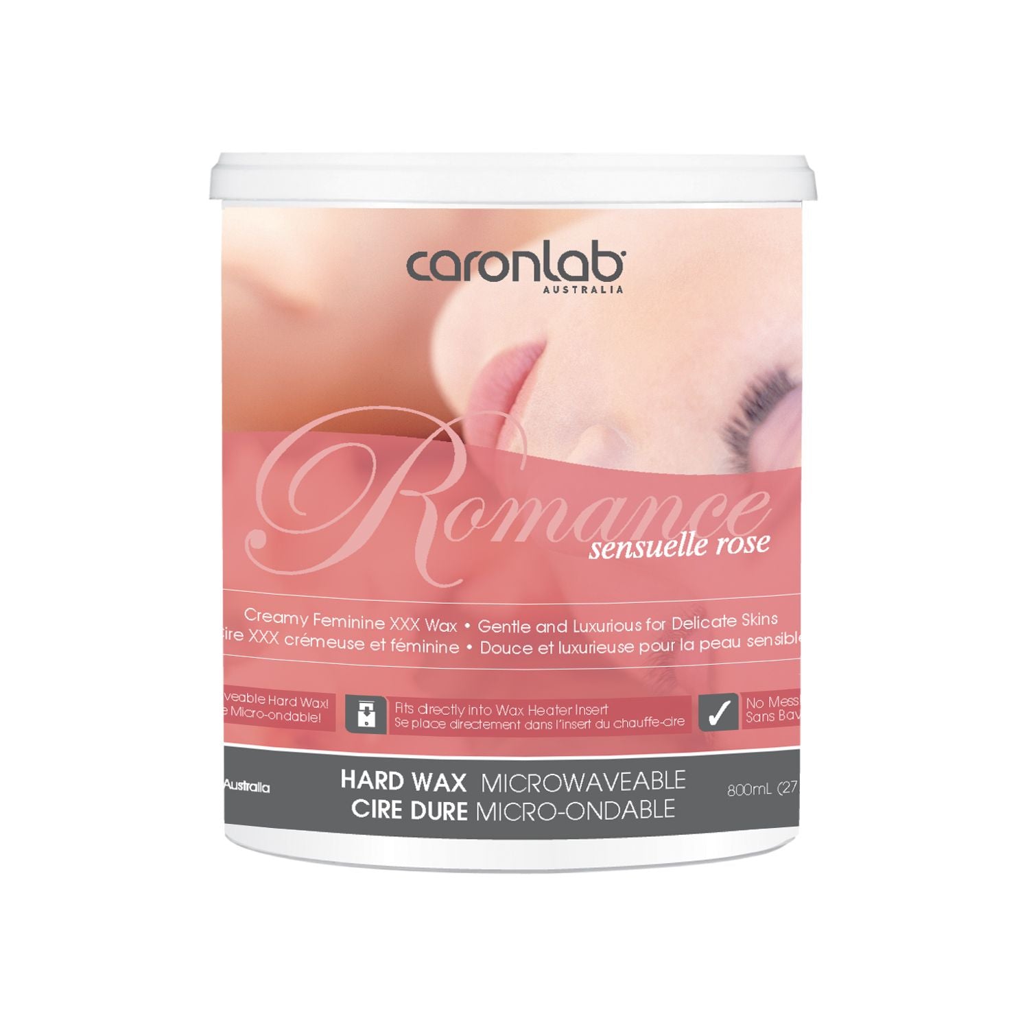 Caronlab Romance Hard Wax - Microwaveable 800g