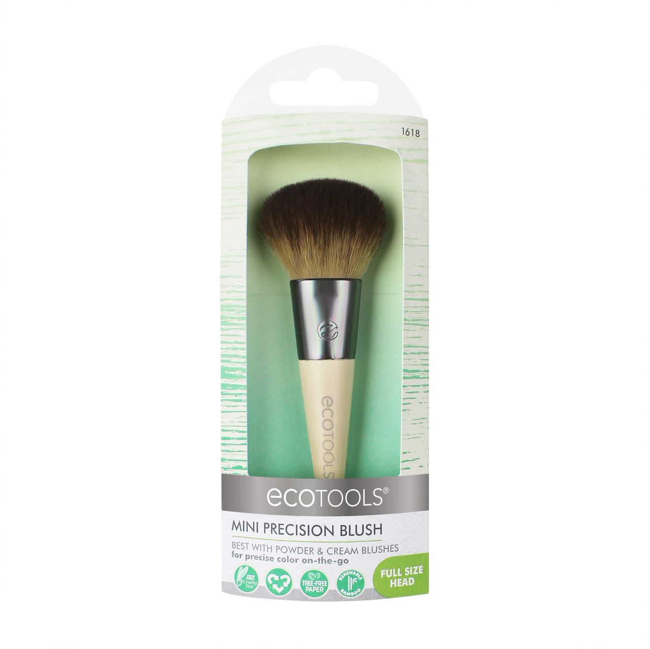 ecoTOOLS #1618 Mini Precision Blush Brush